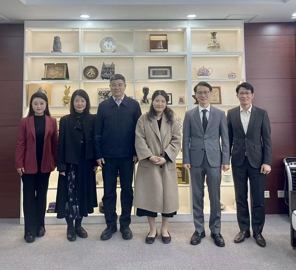 섬서성 외사판공실 면담